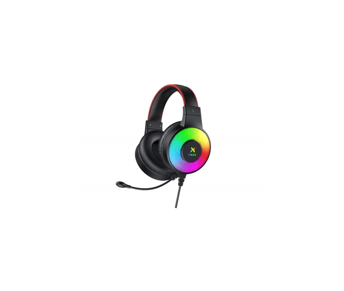 Фото - наушники Наушники Vinga HSCU-100 Gaming LED Black (HSCU-100) (509981-01)