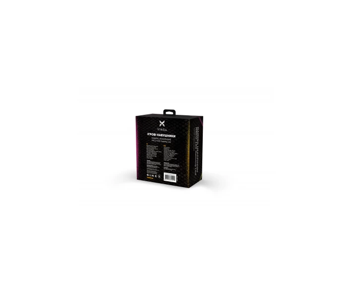 Фото - наушники Наушники Vinga HSCU-100 Gaming LED Black (HSCU-100) (509981-01)