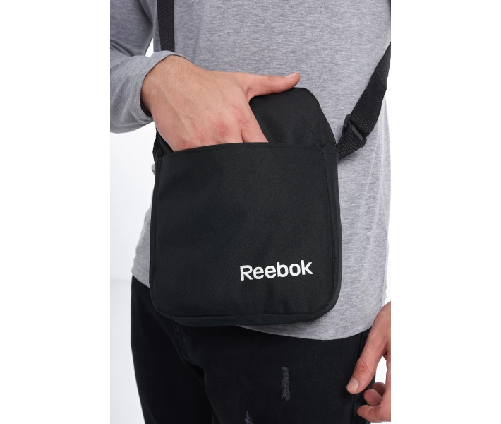 Фото - мужскую сумку Барсетка Reebok черная (1591784766)