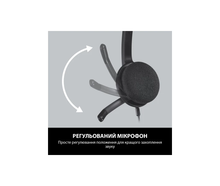 Фото - наушники Наушники Logitech H340 USB HEADSET (981-000475) (047453-01)