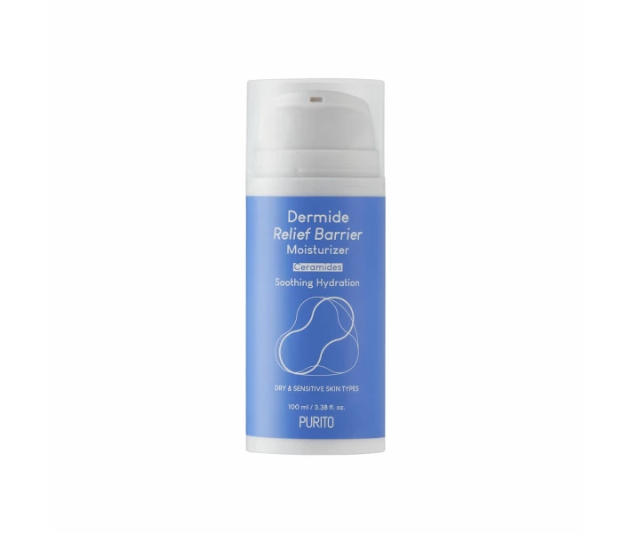Фото - корейский крем для лица Увлажняющий барьерный крем PURITO Dermide Relief Barrier Moisturizer 100 ml (NC002054)