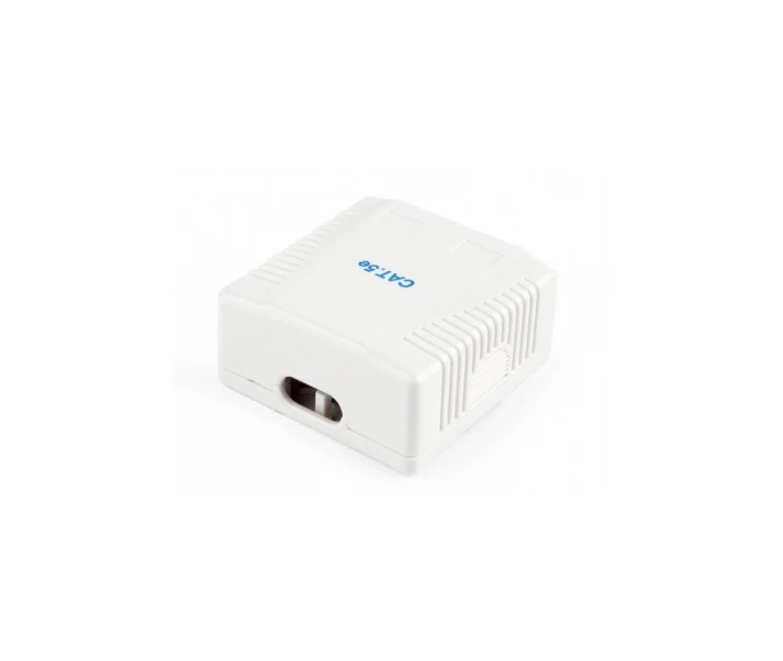 Фото - розетку и выключатель Компьютерная розетка Cablexpert RJ45x2 FTP, cat.5e (NCAC-2F5E-01) (494308-01)