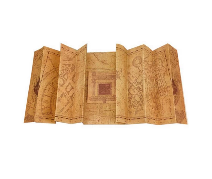 Фото - подарок для геймеров Карта Мародеров из Гарри Поттера The Marauders Map (7653) Bioworld