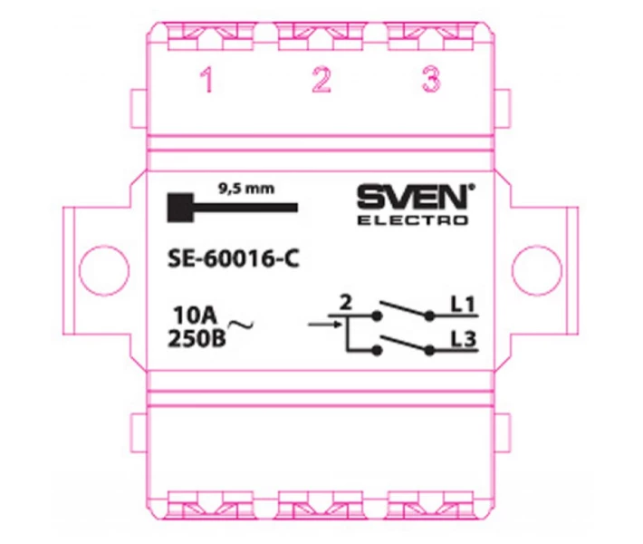 Фото - розетку и выключатель Выключатель Sven SE-60016-C cream (7100040) (131361-01)