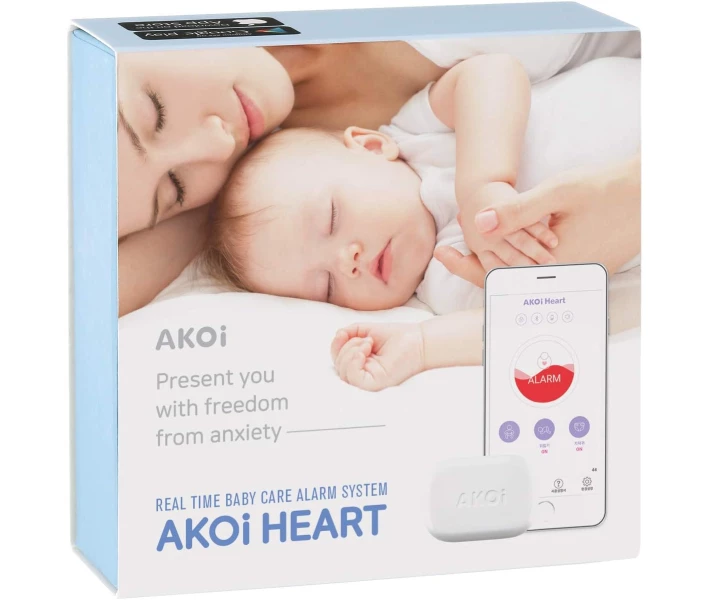 Фото - радионяню Система сигнализации по уходу за ребенком AKOi Heart монитор дыхания датчик наблюдения за ребенком (2087729947)