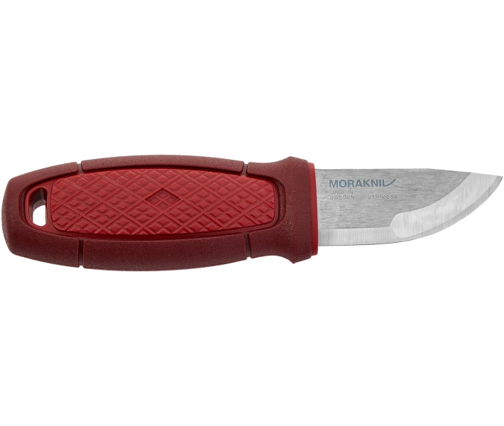 Фото - туристический нож Нож Morakniv Eldris Neck Knife. Цвет - красный (23050130)