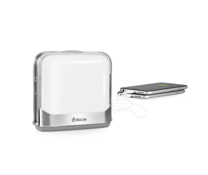 Фото - фонарик Кемпинговый фонарь Biolite BaseLantern 7800 mAh, 500 люмен, Silver (BLT PLC1001) (853290004469)