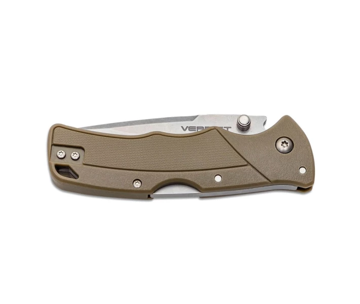 Фото - туристический нож Нож складной Cold Steel Verdict SP, fde Olive тип замка Tri-Ad Lock CS-FL-C3SPSSFDE