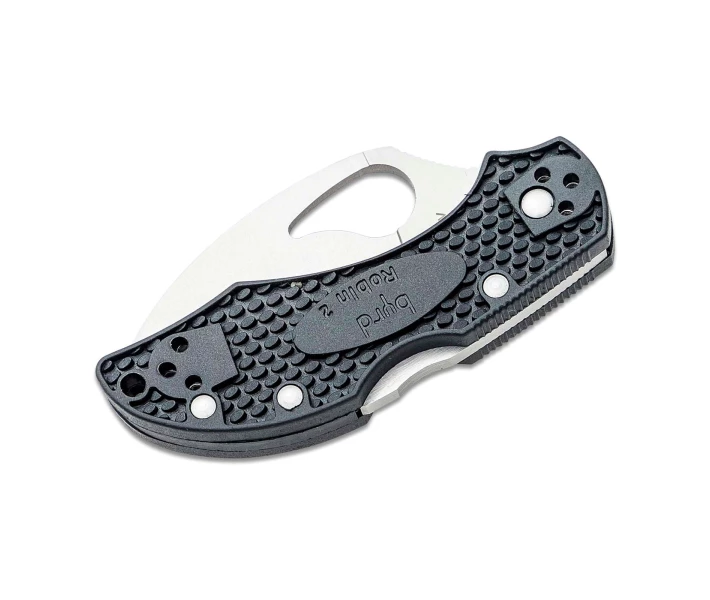 Фото - туристический нож Нож складной Spyderco Byrd Robin 2 Wharncliffe, тип замка Back Lock BY10PBKWC2