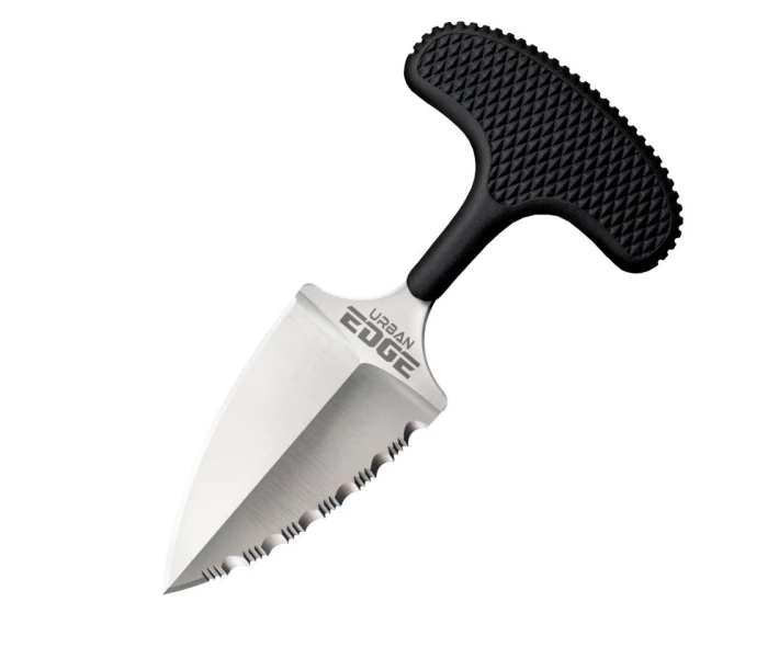 Фото - туристический нож Нож классический Cold Steel Urban Edge 50/50 Edge 43XLS тип hard Длина клинка 63.5 мм + чехол