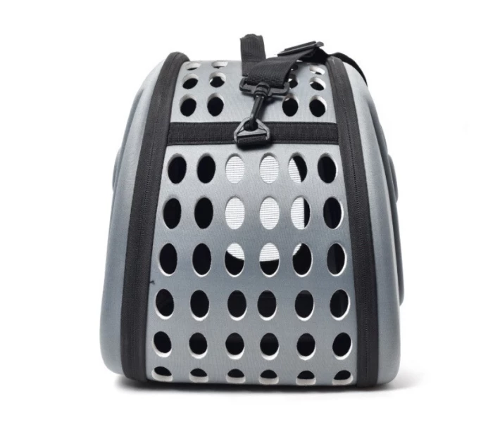 Фото - переноску и сумку для животных Сумка переноска Pet Pro Purlov Pets Carrier для домашних животных Серый (IBH005SS)