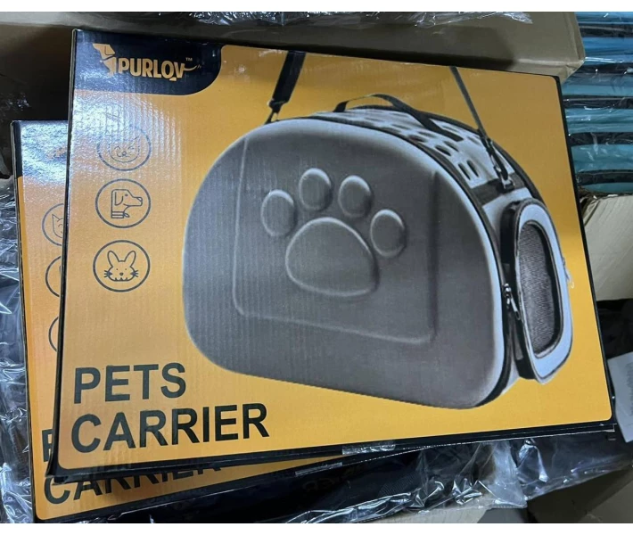 Фото - переноску и сумку для животных Сумка переноска Pet Pro Purlov Pets Carrier для домашних животных Серый (IBH005SS)