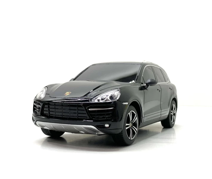 Фото - радиоуправляемую игрушку Машина Rastar на радиоуправлении Porsche Cayenne Turbo масштаб 1:24 Черная (46100)