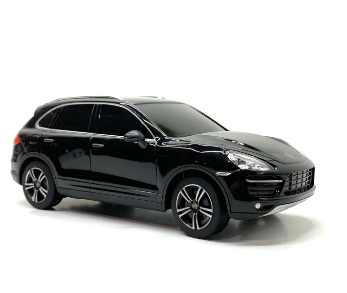Фото - радиоуправляемую игрушку Машина Rastar на радиоуправлении Porsche Cayenne Turbo масштаб 1:24 Черная (46100)