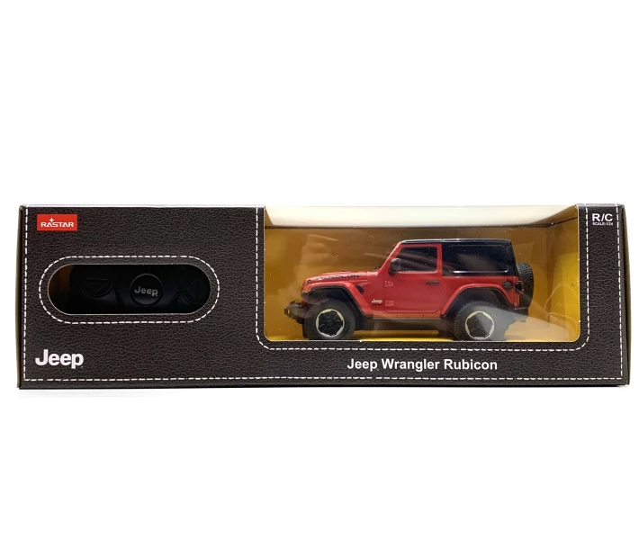 Фото - радиоуправляемую игрушку Машина Rastar на радиоуправлении Jeep Wrangler Rubicon Красная (79500)