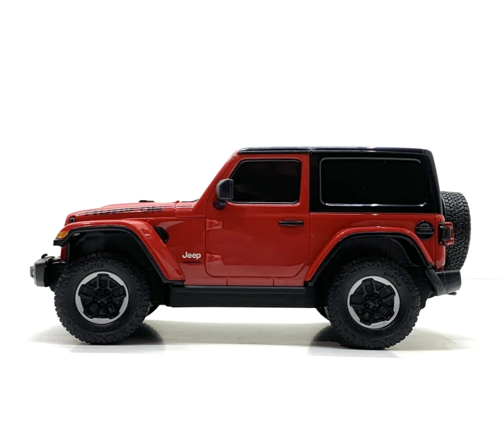 Фото - радиоуправляемую игрушку Машина Rastar на радиоуправлении Jeep Wrangler Rubicon Красная (79500)