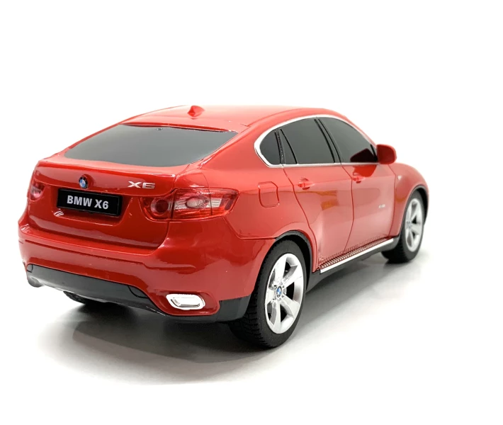 Фото - радиоуправляемую игрушку Машина Rastar на радиоуправлении BMW X6 масштаб 1:24 Красная (31700)