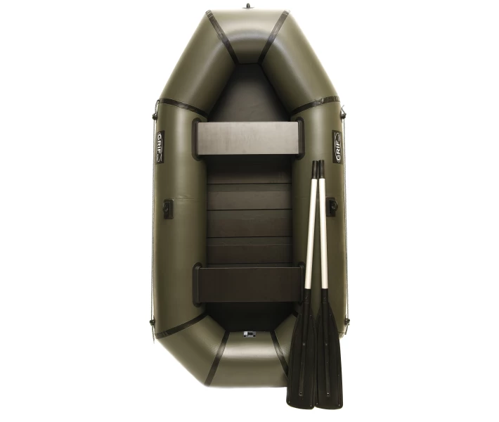 Фото - лодку Надувная резиновая лодка Grif boat GL-240S для рыбалки и охоты на воде (220607)