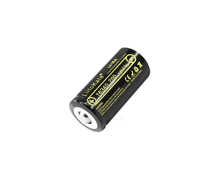 Фото - батарейку и аккумулятор Аккумулятор 16340 LiitoKala Lii-16A 700 mAh 3.7V