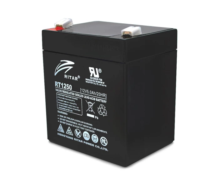 Фото - батарейку и аккумулятор Аккумуляторная батарея Ritar 12V 5AH (RT1250B/08216) AGM-Sava Family