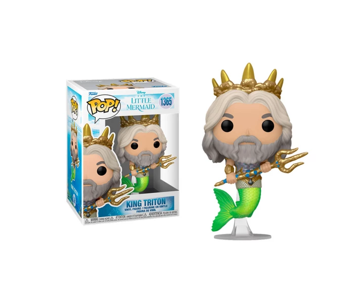 Фото -  Коллекционная фигурка Funko Pop Фанко Поп The Little Mermaid King Triton Русалочка Король Тритон 10 см LM KT