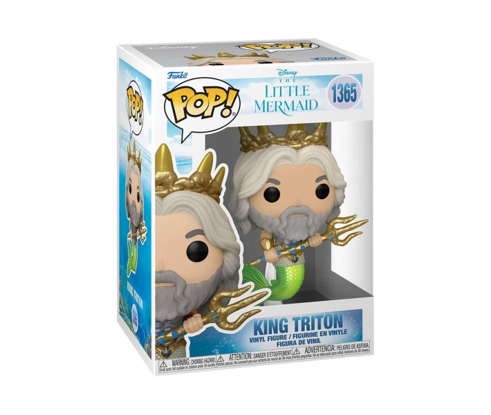 Фото -  Коллекционная фигурка Funko Pop Фанко Поп The Little Mermaid King Triton Русалочка Король Тритон 10 см LM KT