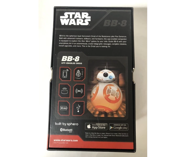 Фото -  Коллекционная фигурка Sphero App-Enabled Droid Star Wars BB-8 Звёздные войны Би-би-восемь 10 см SW BB 10