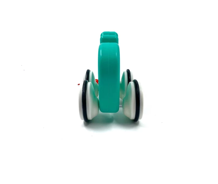 Фото - развивающую игрушку для малыша Каталка на шнурке Jia Yue Toys Бегемот 30 см Разноцветная (113362b)