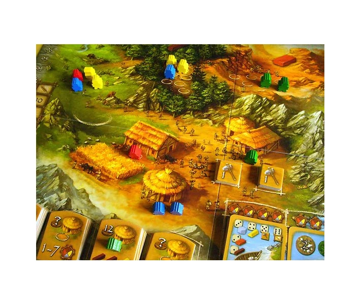 Фото - настольную игру Настольная игра FeelIndigo Каменный век (Stone Age)