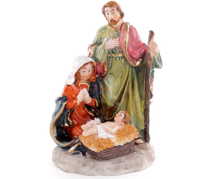 Фото - декоративную статуэтку и фигурку Декоративная статуэтка Christmas Nativity scene 8х7х11см DP219466 BonaDi