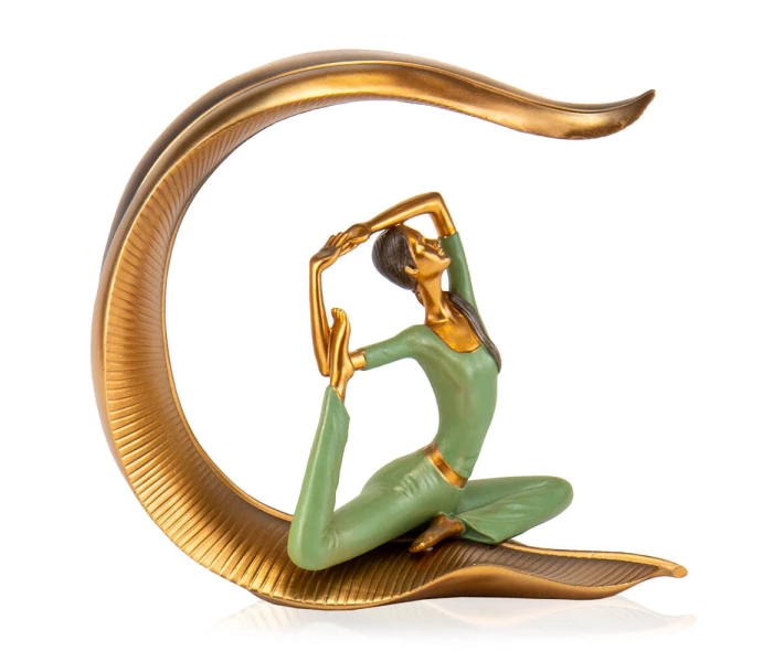 Фото - декоративную статуэтку и фигурку Фигурка интерьерная Yogini 27 см ArtDeco AL117997