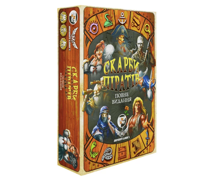 Фото - настольную игру Настольная игра "Сокровища пиратов" Games7Days SBPR01UA карточная