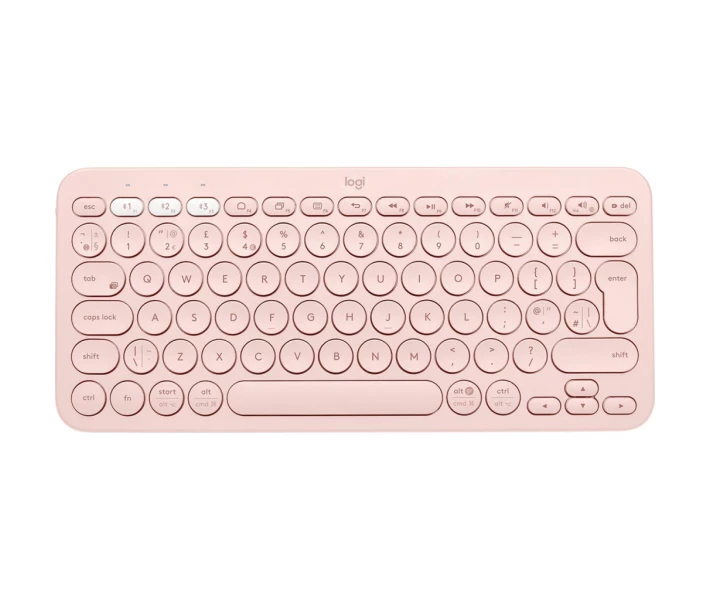 Фото - клавиатуру Клавиатура Logitech K380 Multi-Device Bluetooth UA Rose (920-011853)