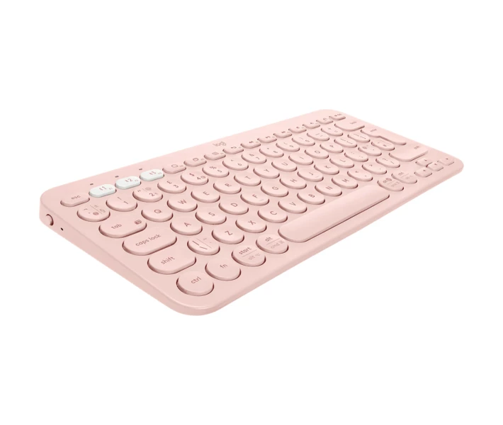 Фото - клавиатуру Клавиатура Logitech K380 Multi-Device Bluetooth UA Rose (920-011853)