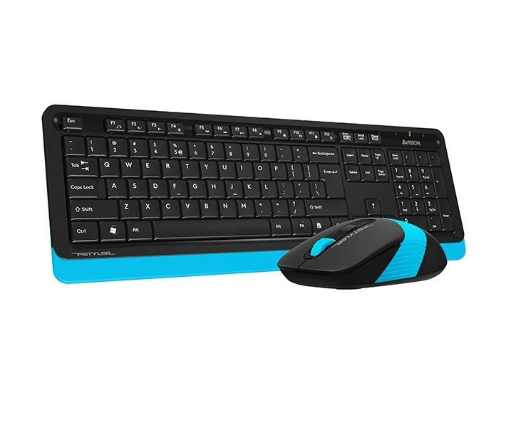 Фото - клавиатуру Комплект беспроводной A4Tech FG1010S (Blue)