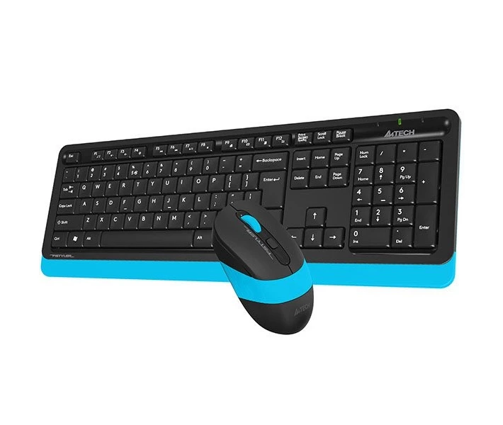 Фото - клавиатуру Комплект беспроводной A4Tech FG1010S (Blue)
