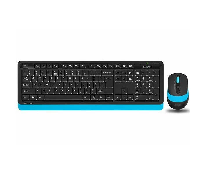 Фото - клавиатуру Комплект беспроводной A4Tech FG1010S (Blue)