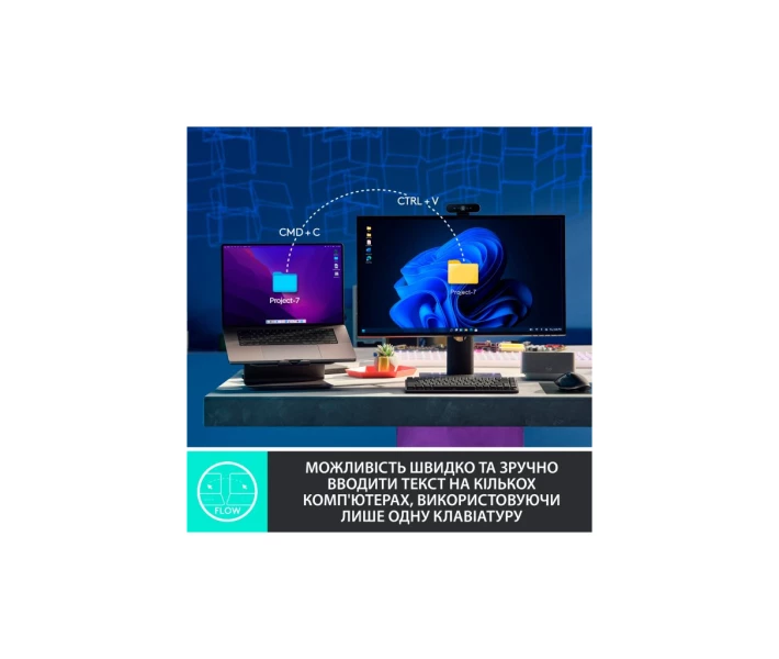 Фото - клавиатуру Клавиатура Logitech MX Mechanical Wireless Illuminated Performance UA Graphite (920-010759)