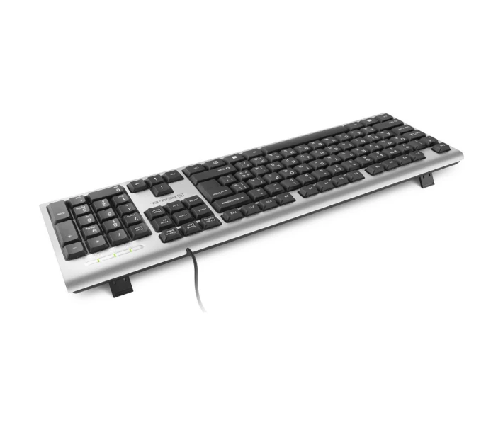 Фото - клавиатуру Клавиатура REAL-EL 507 Standard USB Silver