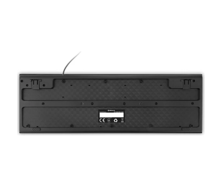Фото - клавиатуру Клавиатура REAL-EL 507 Standard USB Silver