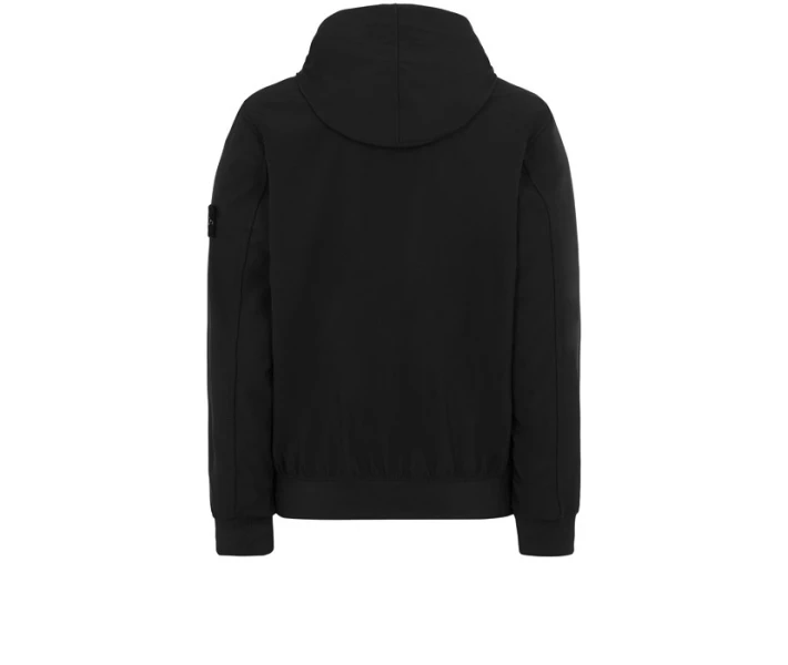 Фото - куртку мужскую Куртка Stone Island 40727 LIGHT SOFT SHELL Черный S