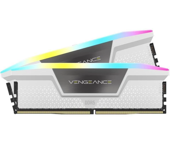 Фото - оперативную память Модуль памяти DDR5 2x16GB/6400 Corsair Vengeance RGB White (CMH32GX5M2B6400C36W) Sava Family