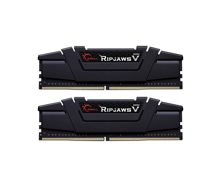 Фото - оперативную память Модуль памяти DDR4 2x32GB/3200 G.Skill Ripjaws V Black (F4-3200C16D-64GVK) TS