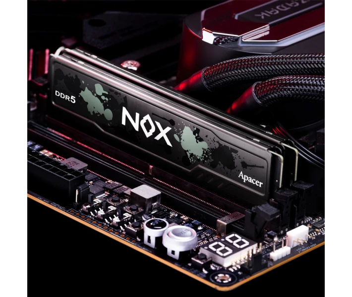 Фото - оперативную память Модуль памяти DDR5 32GB/5200 Apacer NOX (AH5U32G52C522MBAA-1) TS