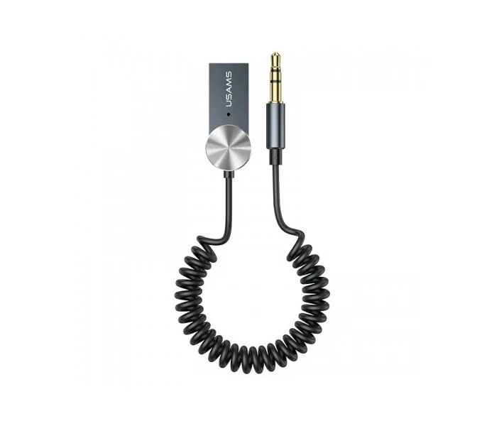 Фото - Bluetooth-адаптер Автомобильный Bluetooth адаптер Usams Wireless Audio Receiver US-SJ464 |BT5.0