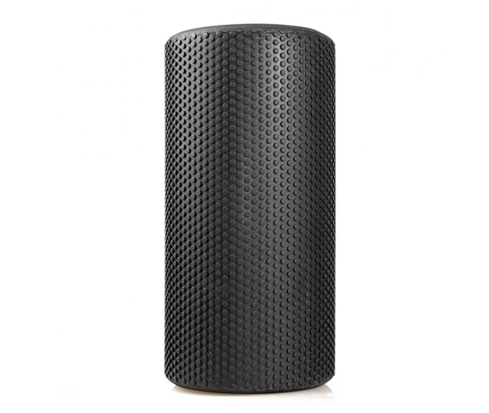 Фото - массажный валик Массажный ролик (валик) 7SPORTS гладкий Foam Roller EVA черный (30*15см.)