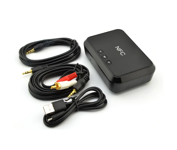 Фото - Bluetooth-адаптер NFC беспроводной USB Bluetooth стерео AUX аудио звук адаптер комплект