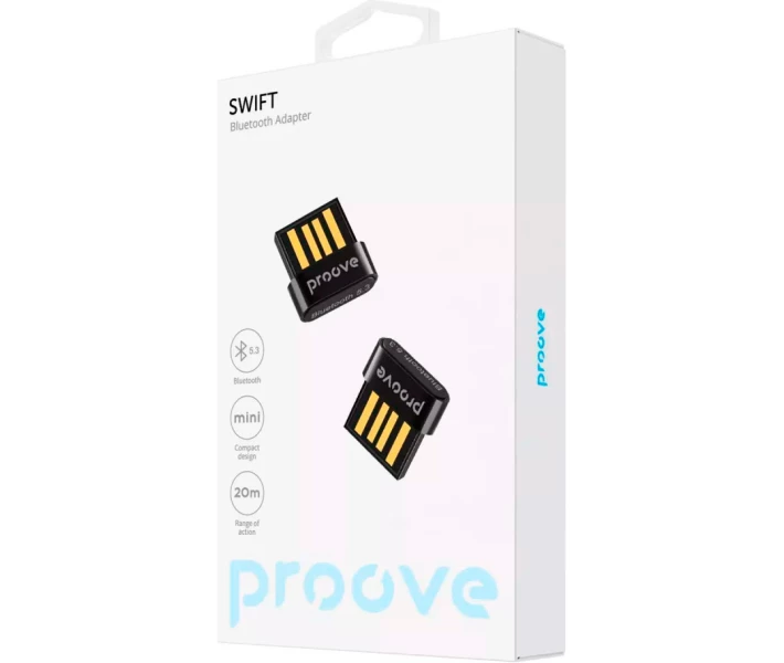 Фото - Bluetooth-адаптер Bluetooth-адаптер Proove Swift Bluetooth 5.3 [98585]