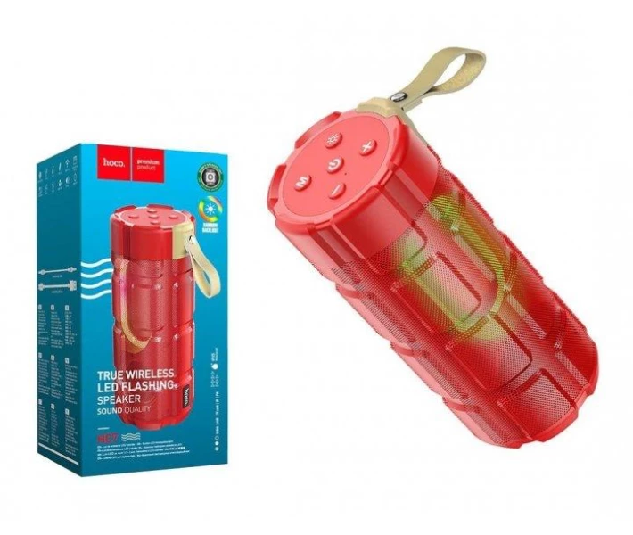 Фото - портативную колонку Портативная Bluetooth-колонка Hoco HC7 Pleasant sports BT speaker IPX5 RED
