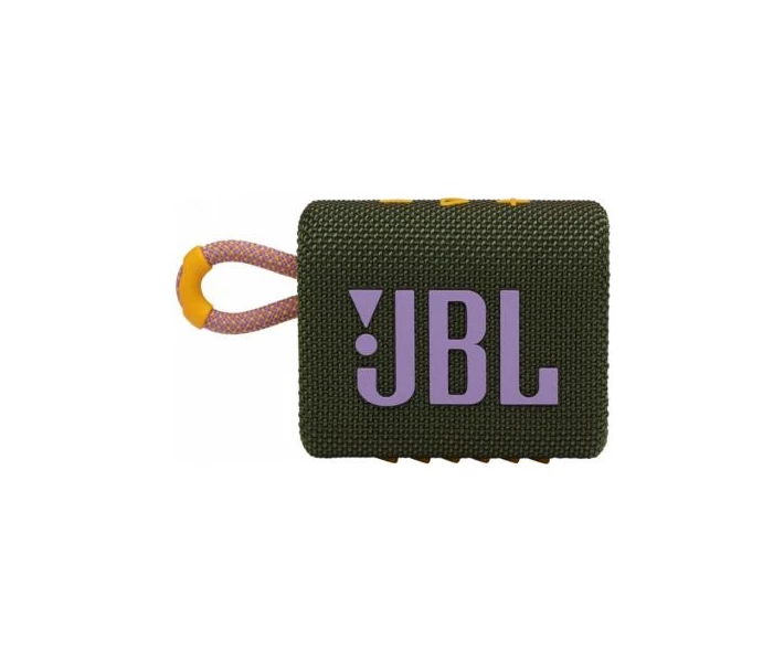 Фото - портативную колонку Акустическая система JBL Go 3 Green (JBLGO3GRN)